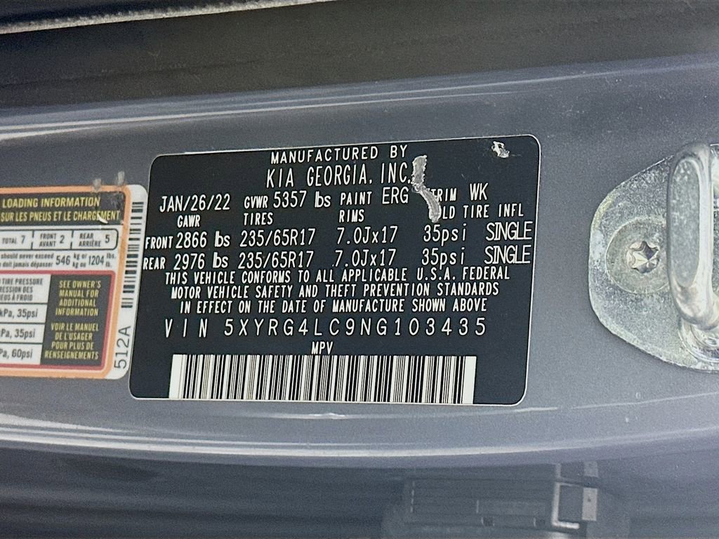Used 2022 Kia Sorento LX FWD image 33