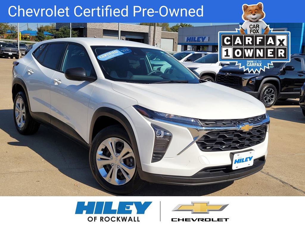 Certified 2024 Chevrolet Trax LS w/ Driver Confidence Package