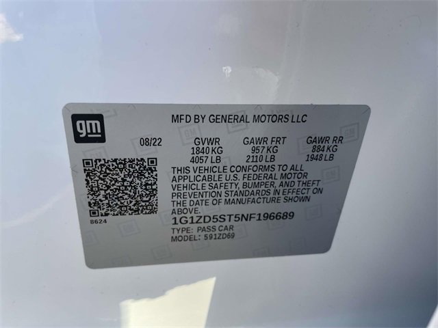 Certified 2022 Chevrolet Malibu LT image 17