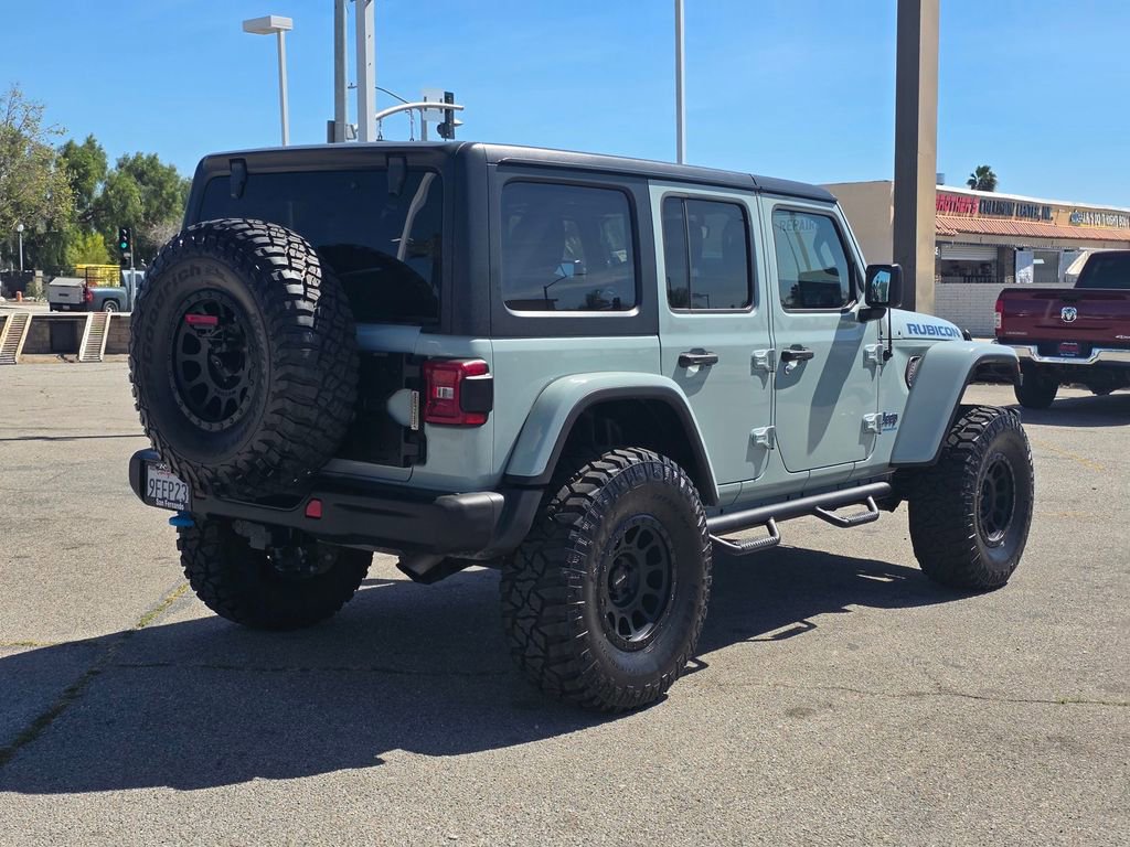 Used 2023 Jeep Wrangler Unlimited Rubicon 4xe w/ Steel Bumper Group image 5