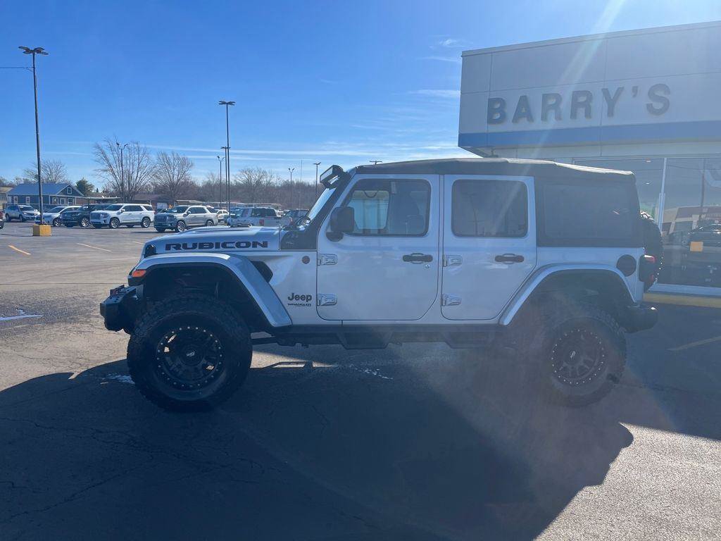 Used 2022 Jeep Wrangler Unlimited Rubicon w/ Steel Bumper Group AWD/4WD image 2