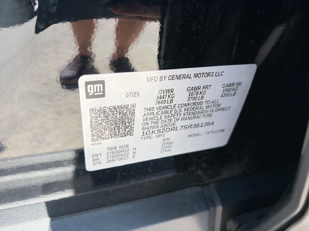 Used 2025 GMC Yukon Denali w/ Sun & Power Step Package AWD/4WD image 38