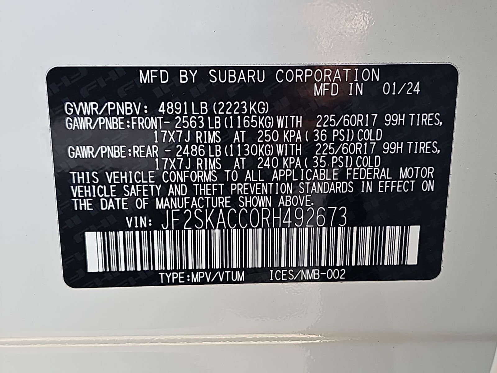 New 2024 Subaru Forester Premium AWD/4WD image 38