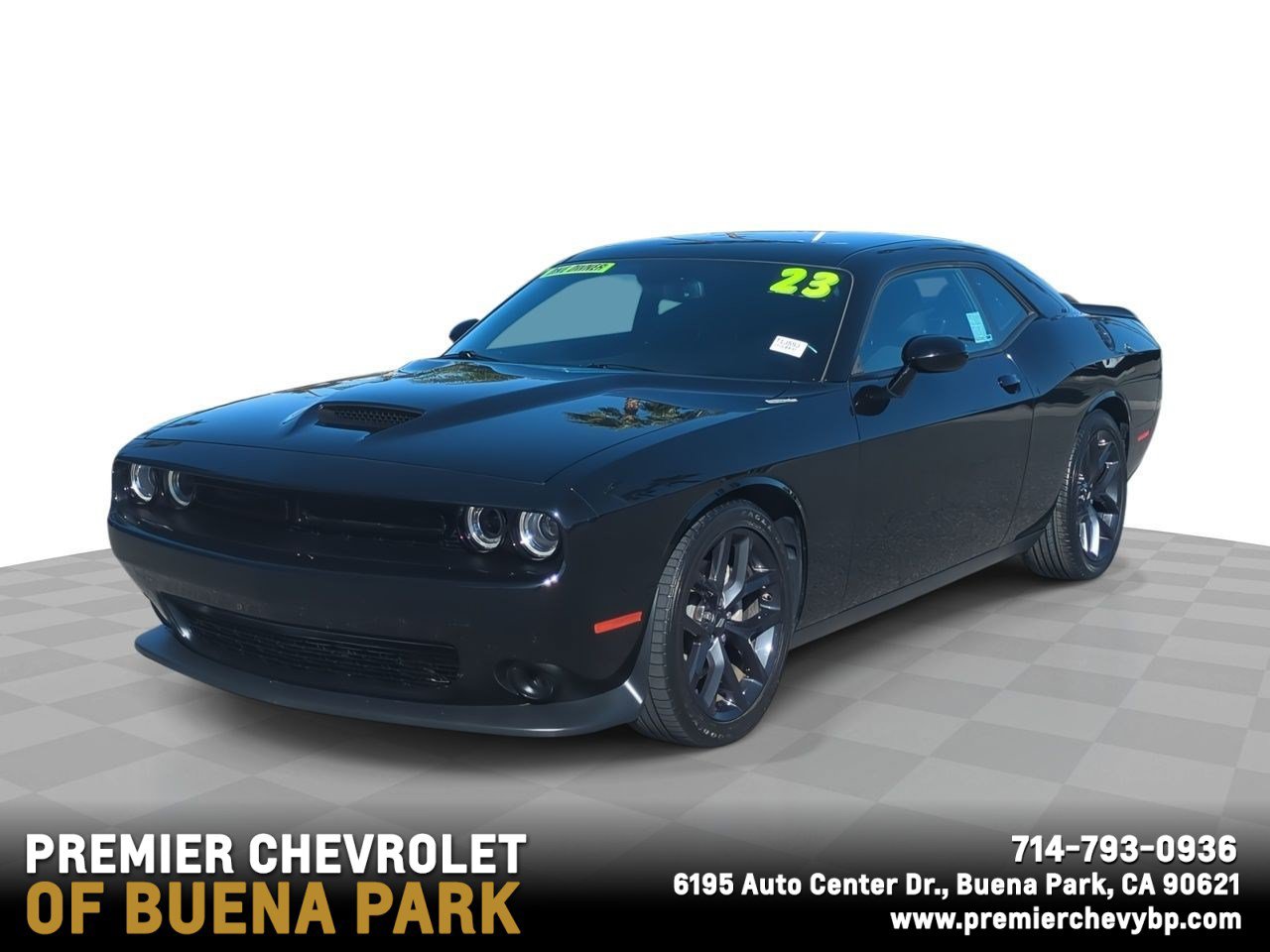 Used 2023 Dodge Challenger GT w/ Blacktop Package RWD image 1