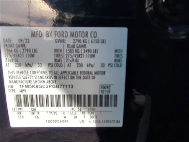 Used 2023 Ford Explorer ST w/ Equipment Group 401A image 26