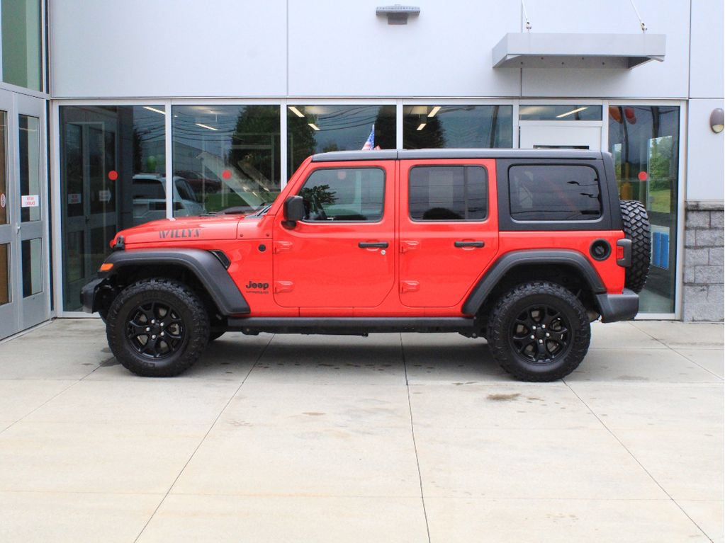 Certified 2021 Jeep Wrangler Unlimited Sport AWD/4WD image 5