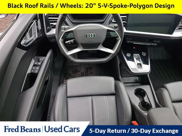 Used 2022 Audi Q4 e-tron Premium Plus w/ Premium Plus AWD/4WD image 17