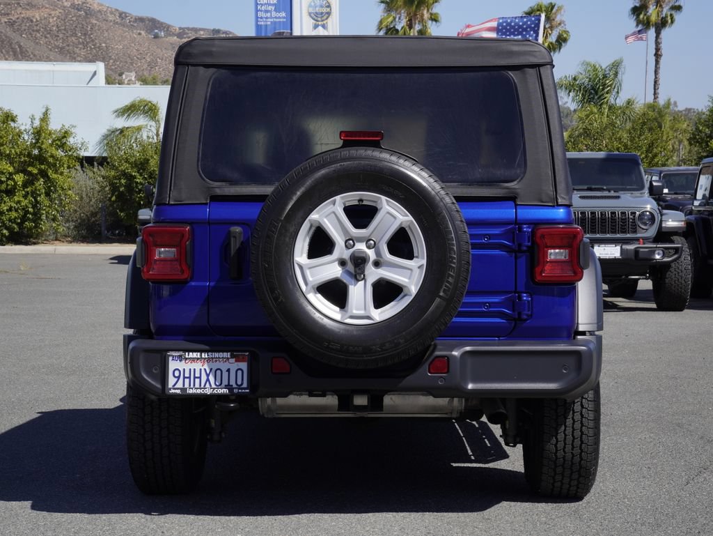 Certified 2020 Jeep Wrangler Unlimited Sport S AWD/4WD image 5
