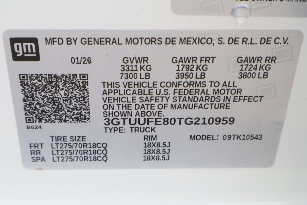 New 2026 GMC Sierra 1500 AT4X AWD/4WD image 28