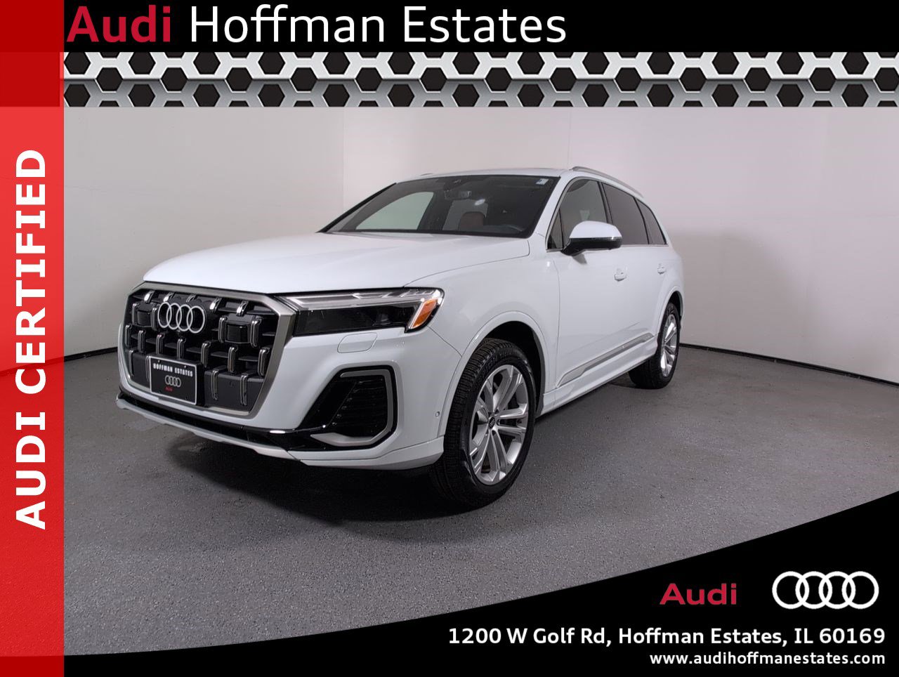 Certified 2025 Audi Q7 3.0T Premium Plus w/ Premium Plus Package