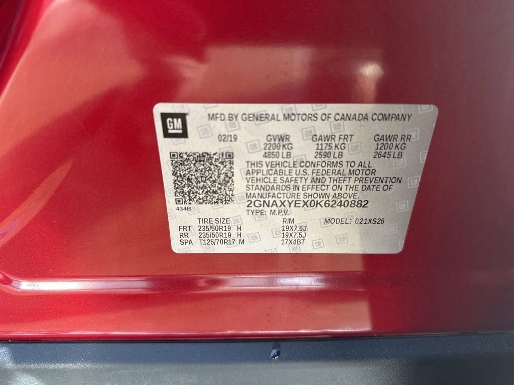 Used 2019 Chevrolet Equinox Premier image 40