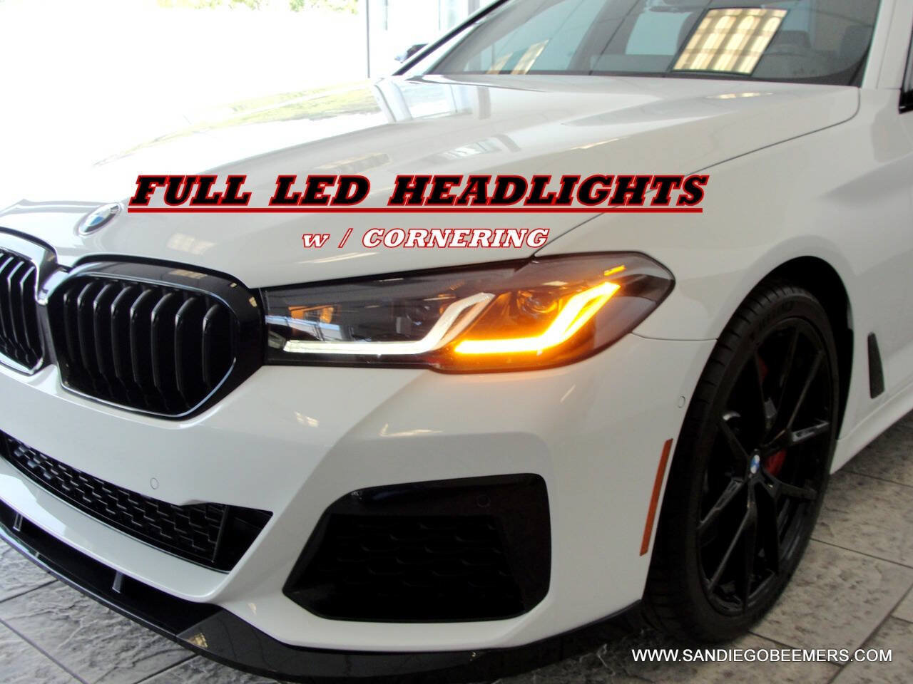 Used 2023 BMW 540i w/ M Sport Package RWD image 3