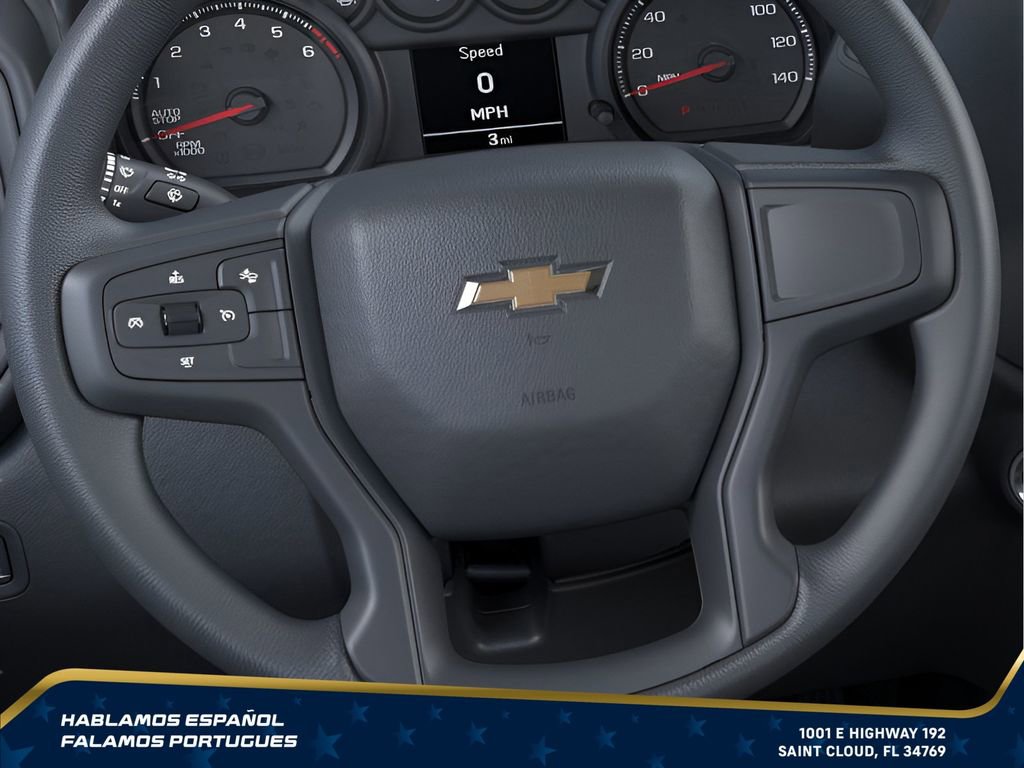 New 2026 Chevrolet Silverado 1500 Custom w/ Turbomax Blackout Package RWD image 13