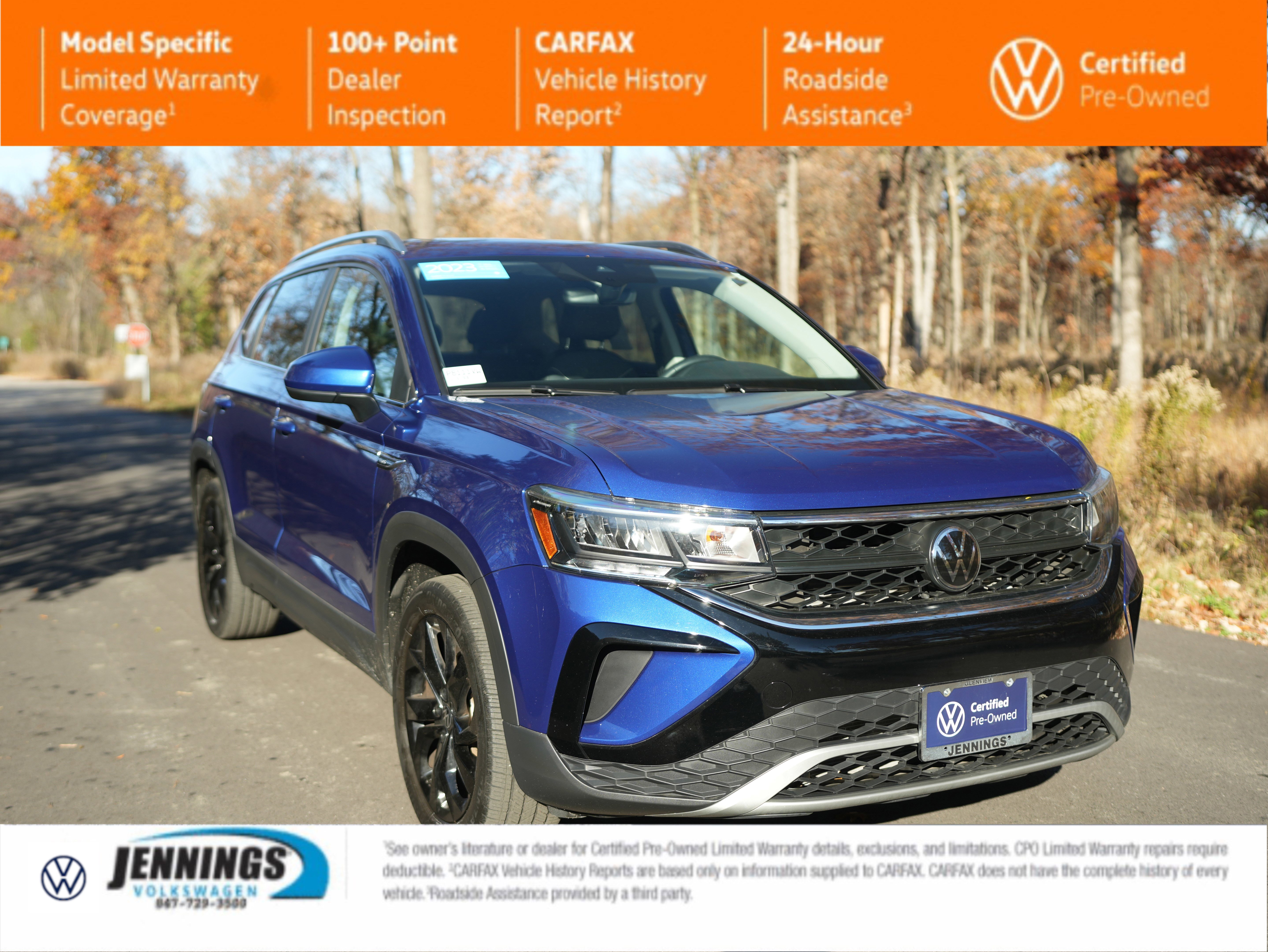 Used 2023 Volkswagen Taos SE w/ Panoramic Sunroof Package image 1