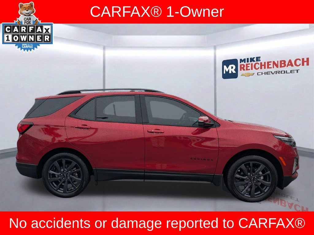 Used 2022 Chevrolet Equinox RS w/ RS Leather Package FWD image 3