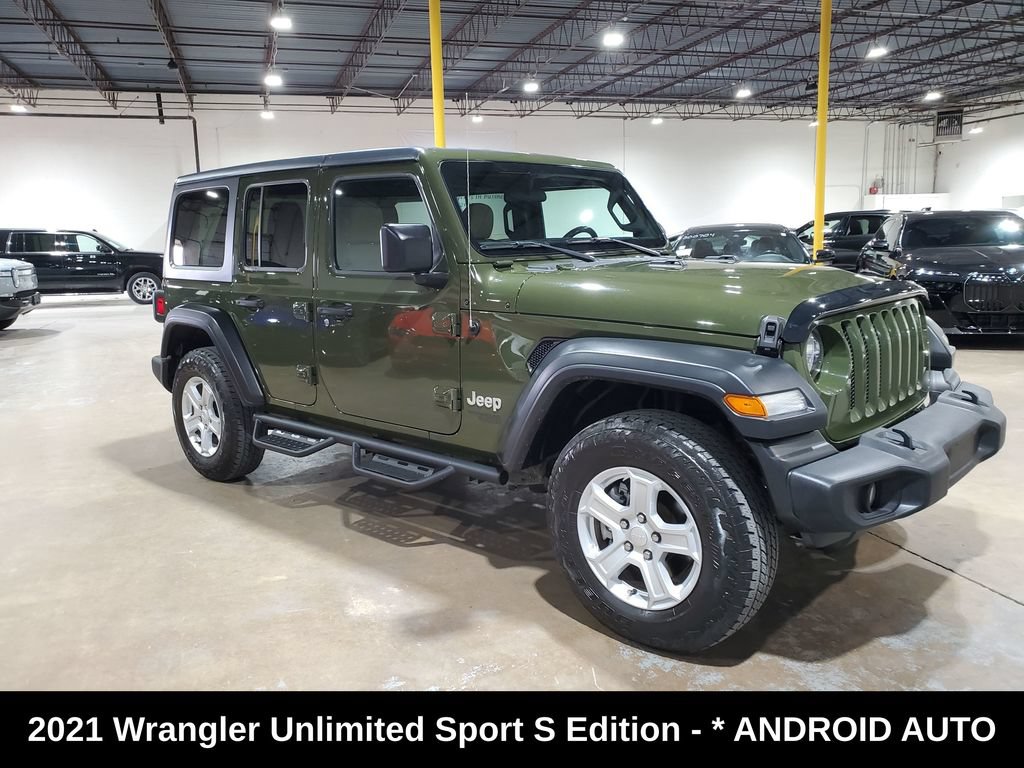 Used 2021 Jeep Wrangler Unlimited Sport AWD/4WD image 3