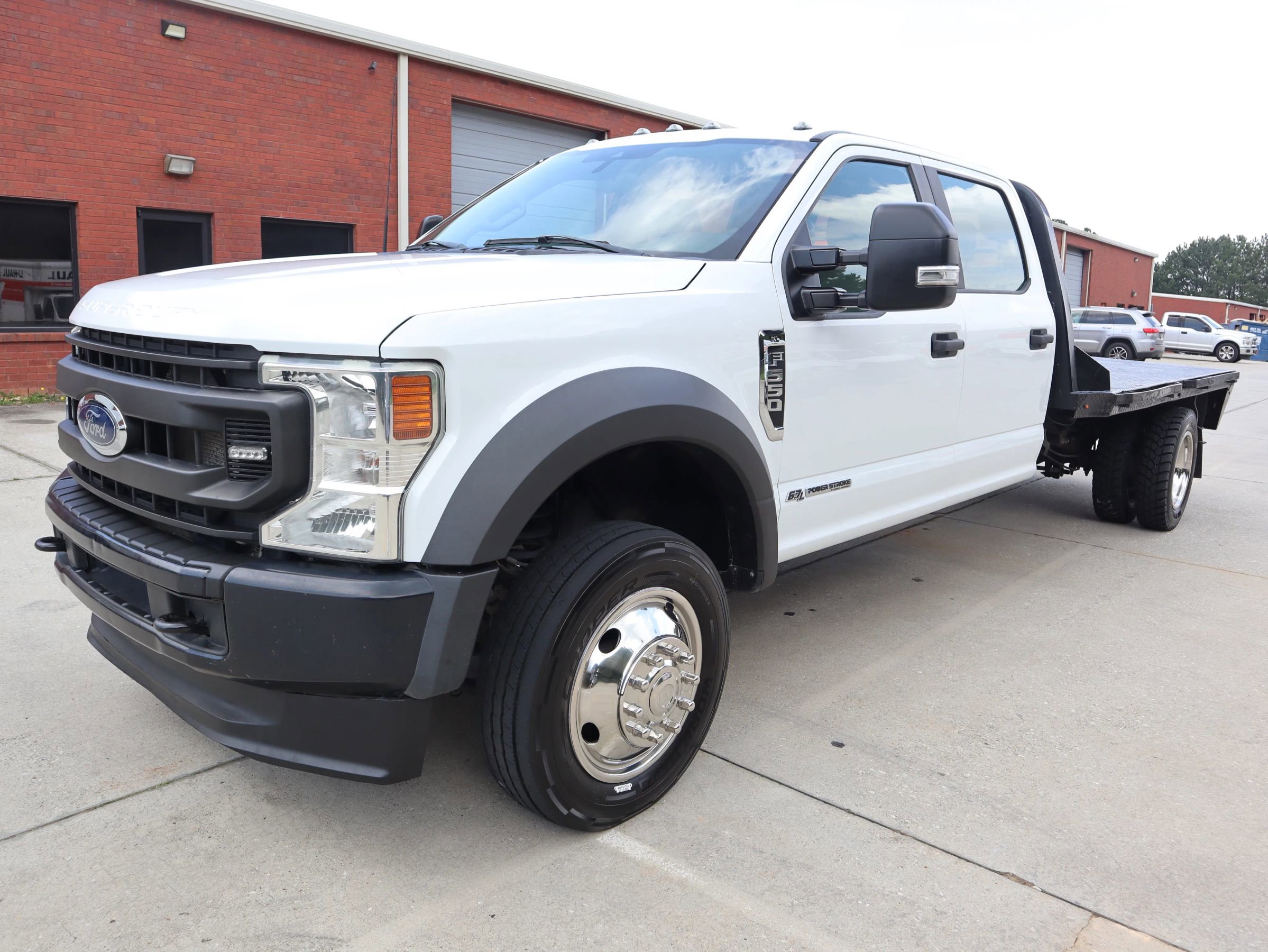 Used 2022 Ford F550 4x4 Crew Cab Super Duty w/ Power Equipment Group image 1