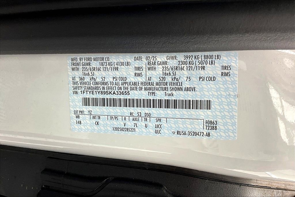 New 2025 Ford Transit 150 Base image 8