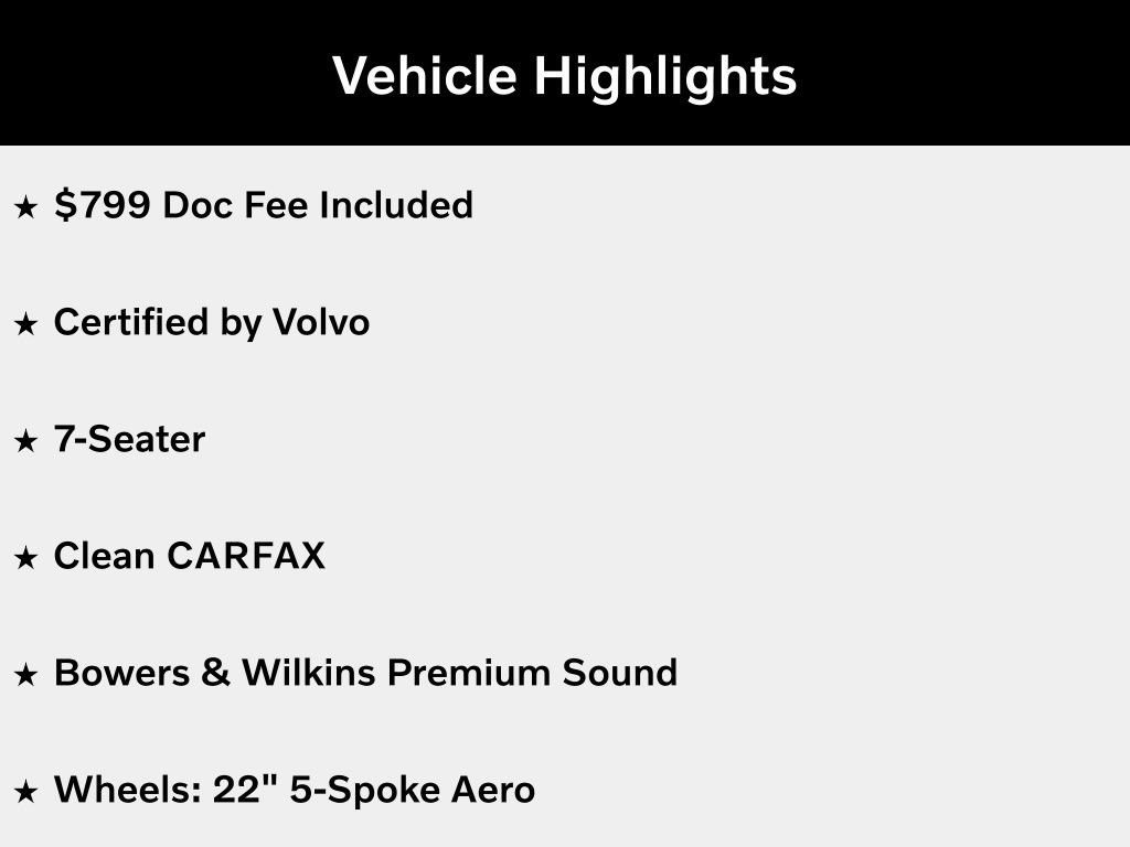 Certified 2025 Volvo EX90 Ultra AWD/4WD image 5