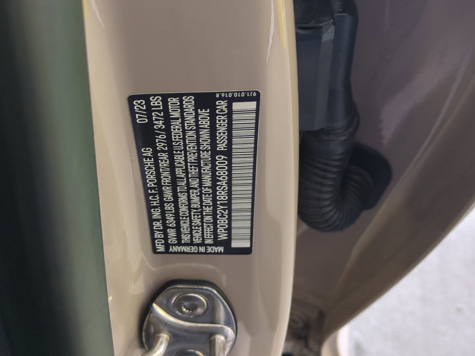 Certified 2024 Porsche Taycan Turbo w/ Performance Package AWD/4WD image 29