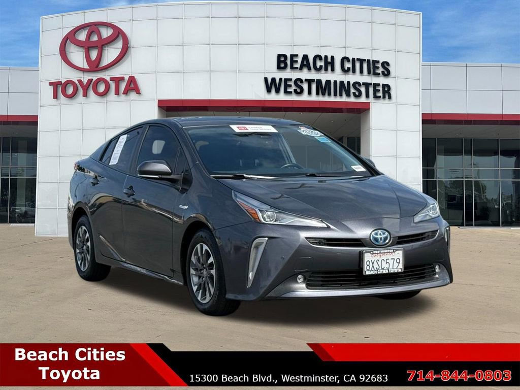 Certified 2022 Toyota Prius XLE w/ Advanced Technology Package FWD image 1