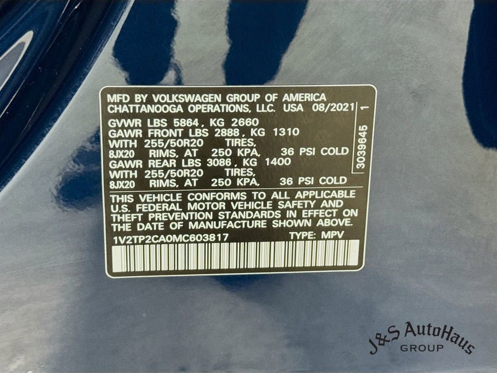 Used 2021 Volkswagen Atlas SEL Premium image 41