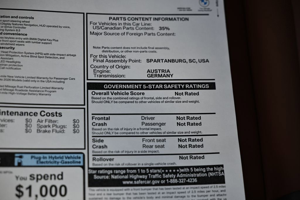 New 2026 BMW X5 xDrive50e w/ M Sport Package image 27