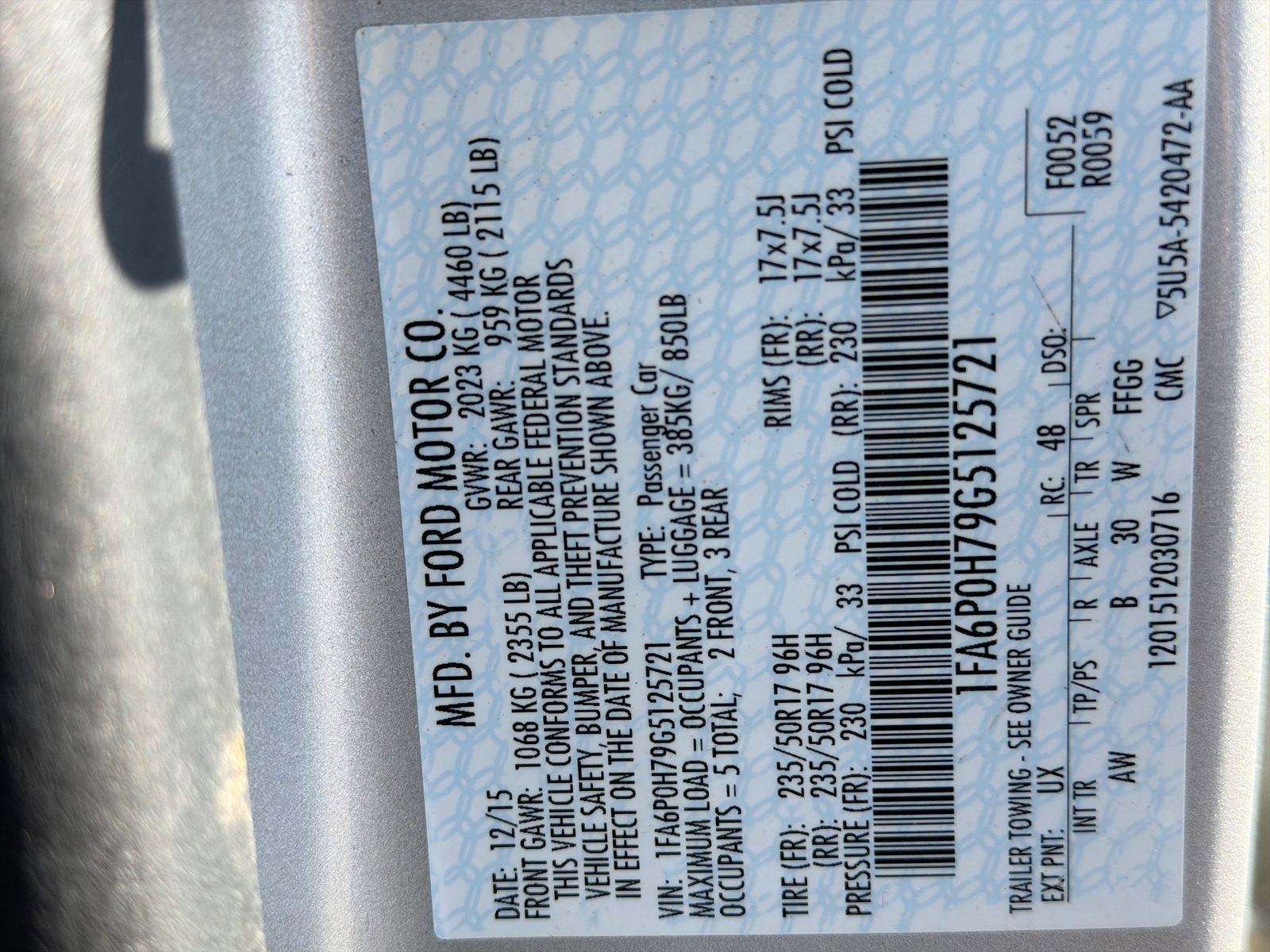 Used 2016 Ford Fusion SE FWD image 36