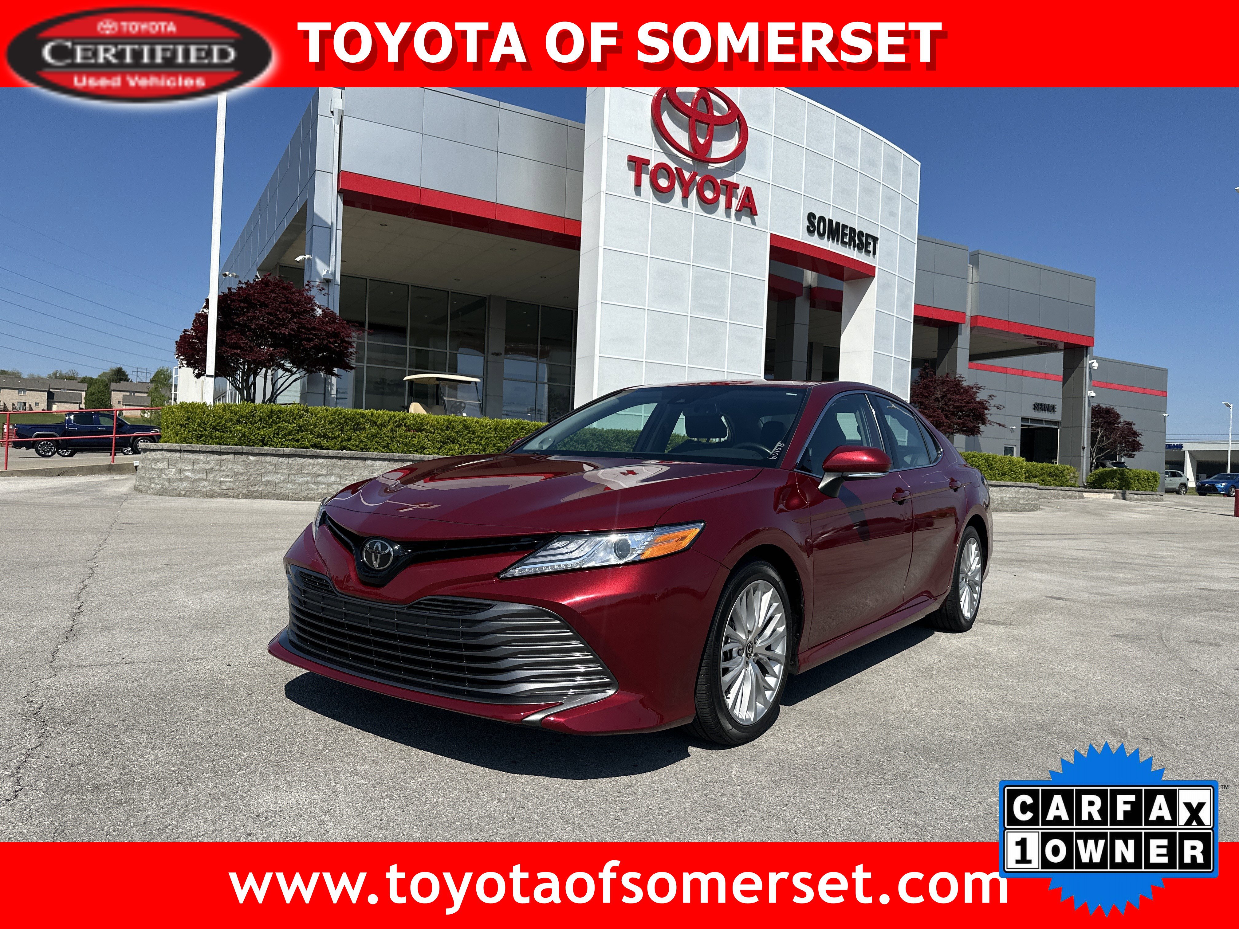 Certified 2020 Toyota Camry XLE w/ Navigation Package AWD/4WD image 1