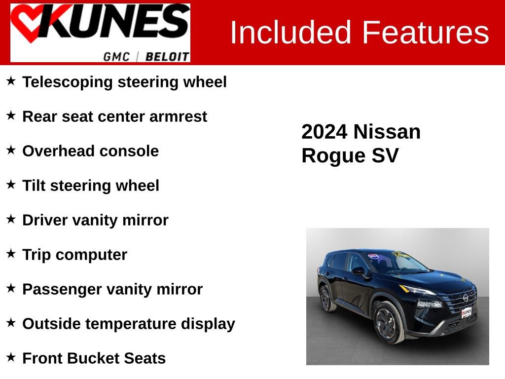 Used 2024 Nissan Rogue SV image 3