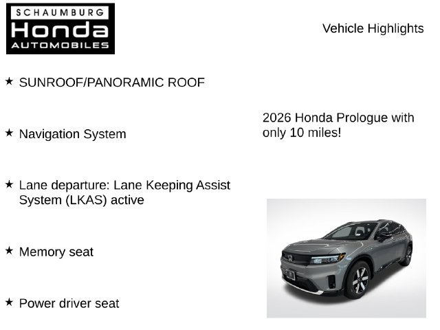 New 2026 Honda Prologue Touring image 7
