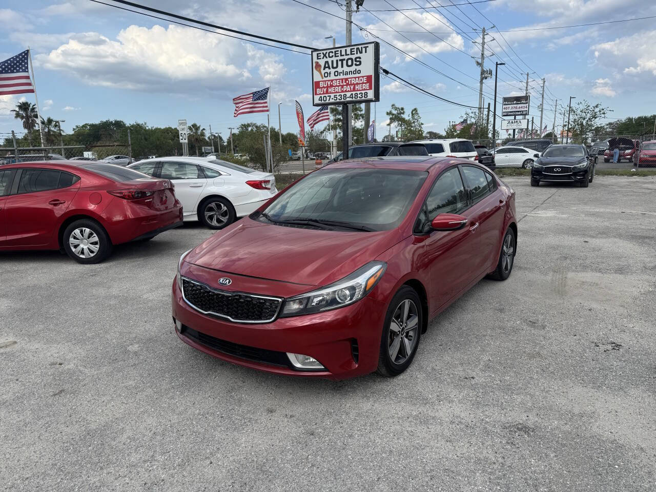 Used 2018 Kia Forte S w/ S Technology Plus Package FWD image 1