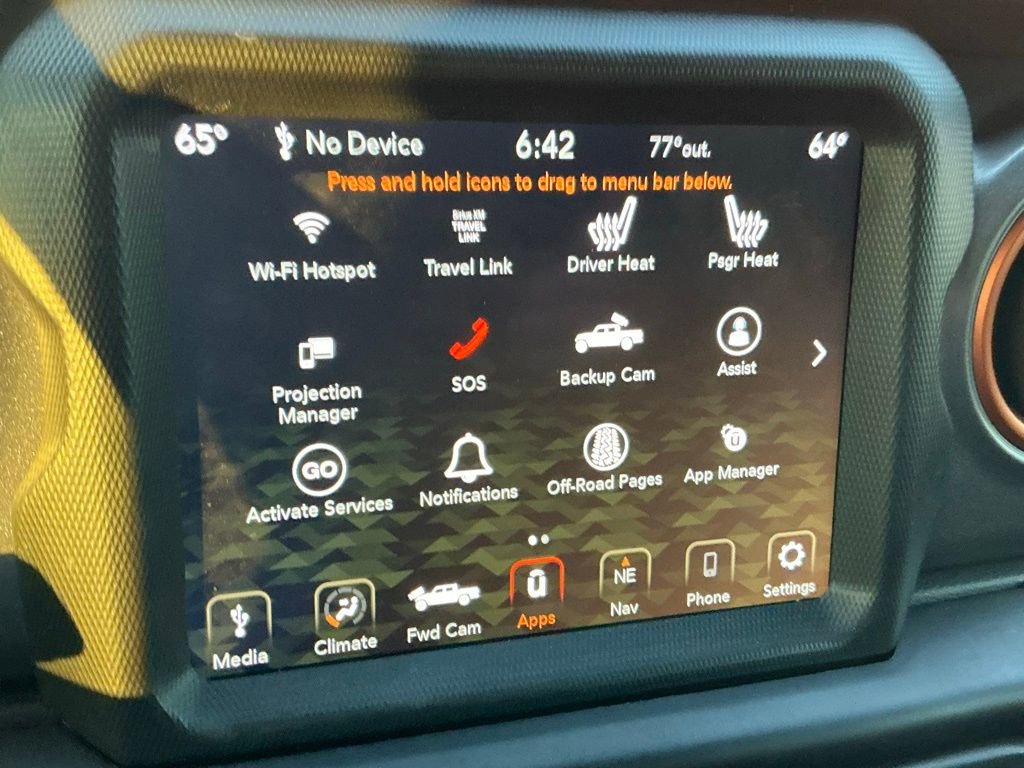 Used 2022 Jeep Gladiator Mojave w/ Cold Weather Group image 21