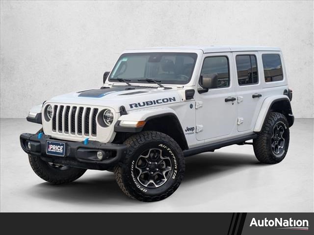 Used 2021 Jeep Wrangler Unlimited Rubicon 4xe w/ Steel Bumper Group image 1