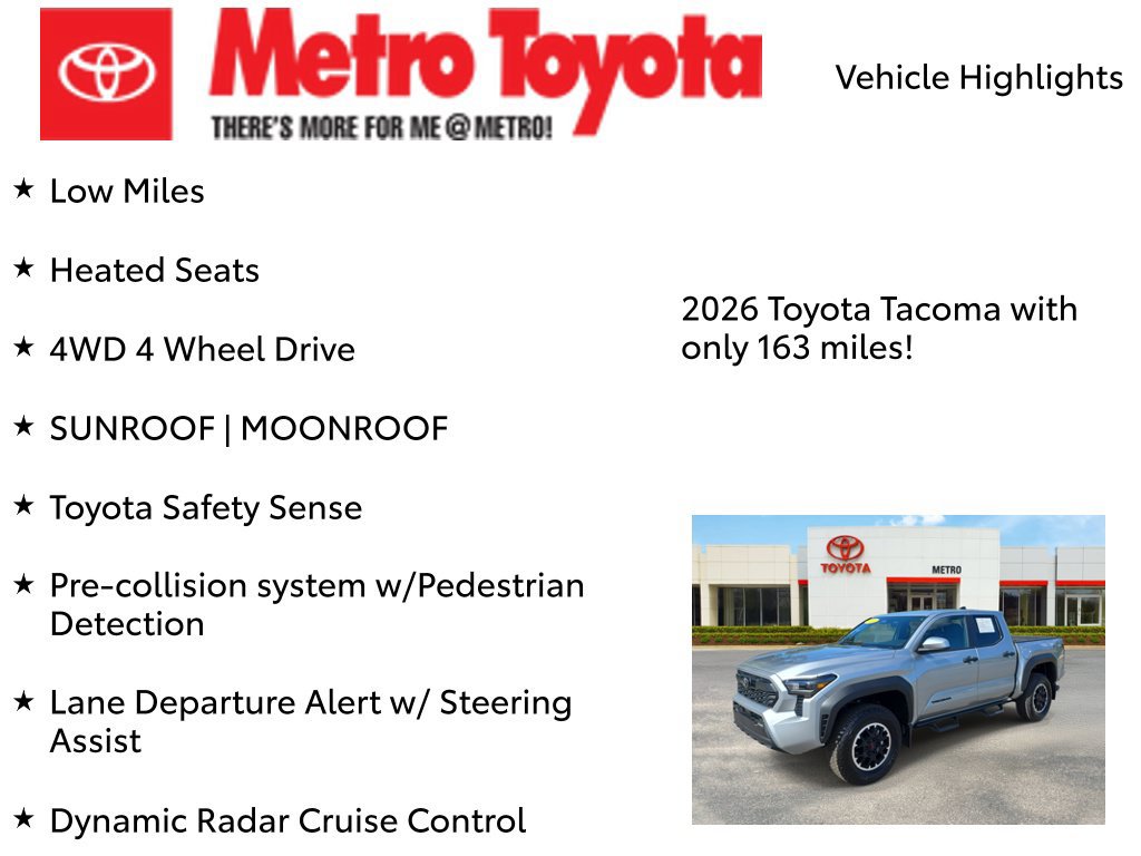 Used 2026 Toyota Tacoma TRD Off-Road AWD/4WD image 8