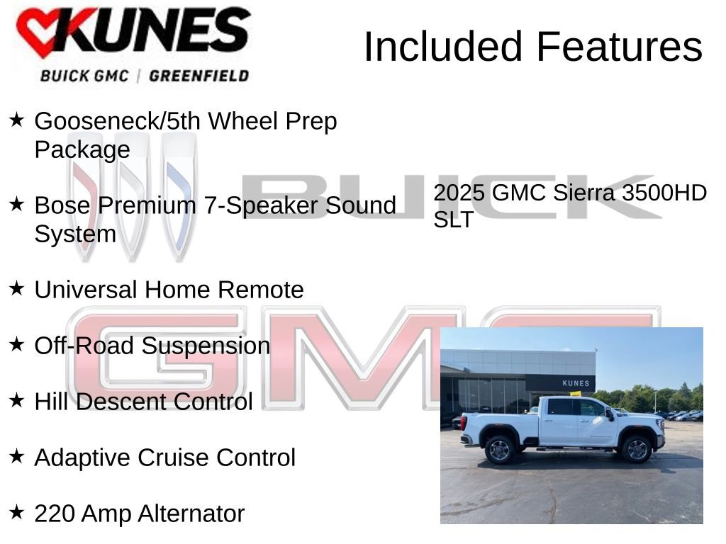 New 2025 GMC Sierra 3500 SLT w/ SLT Premium Package image 4