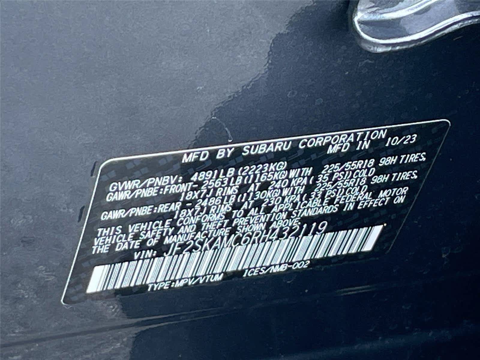 Used 2024 Subaru Forester Touring AWD/4WD image 35
