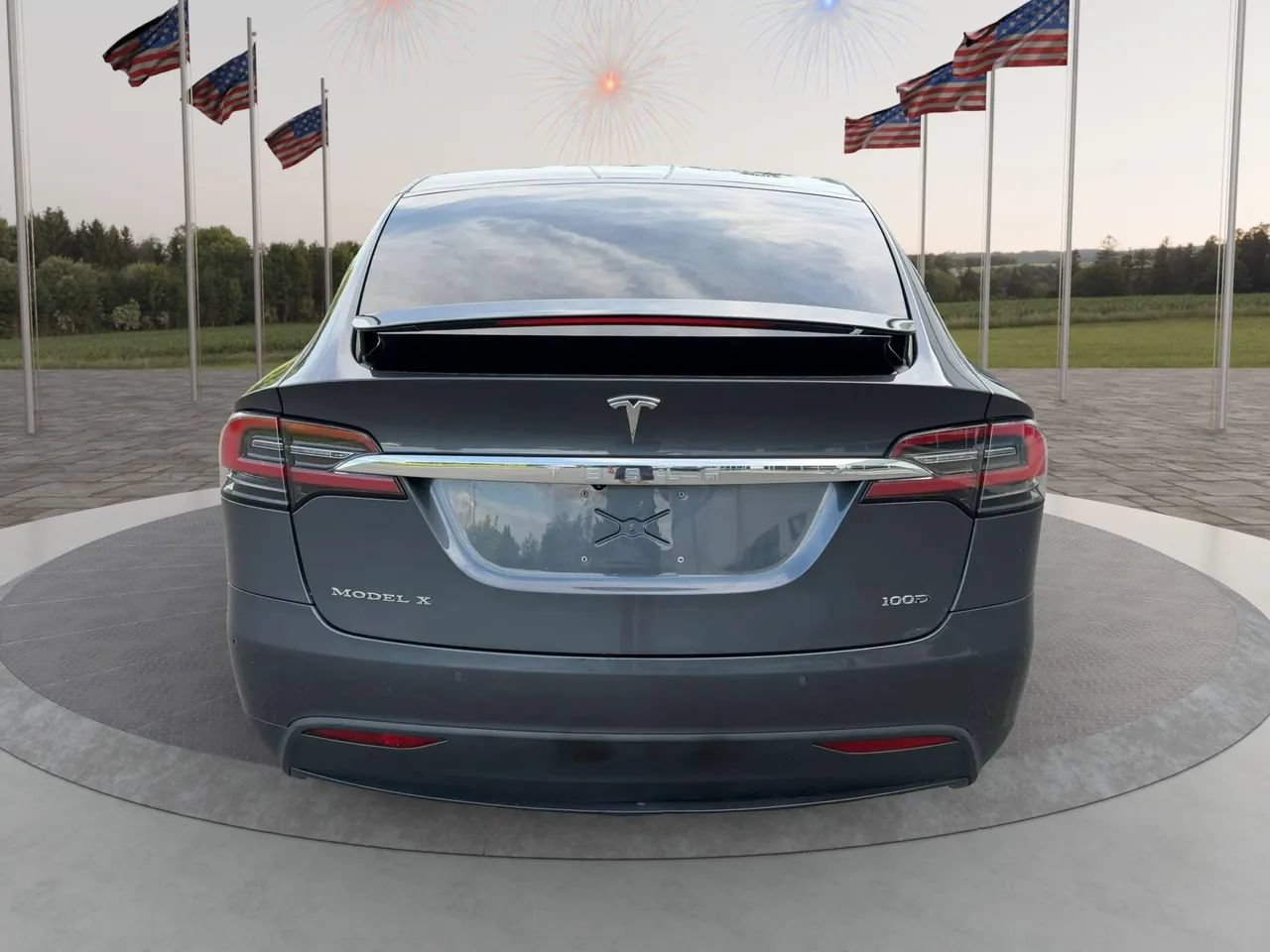 Used 2017 Tesla Model X 75D AWD/4WD image 4