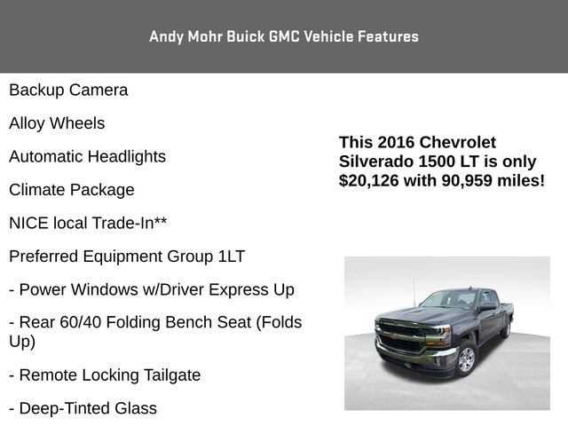 Used 2016 Chevrolet Silverado 1500 LT w/ All Star Edition AWD/4WD image 4