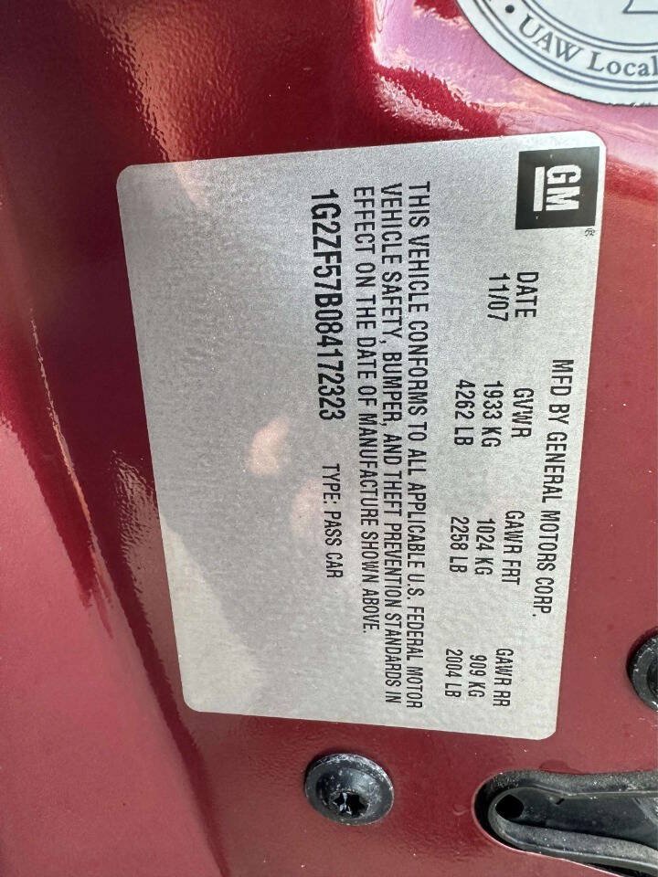 Used 2008 Pontiac G6 Value Leader FWD image 33