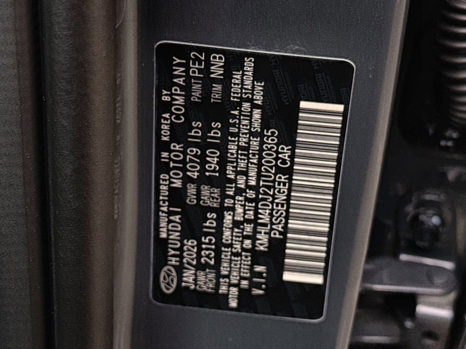 New 2026 Hyundai Elantra Blue image 27