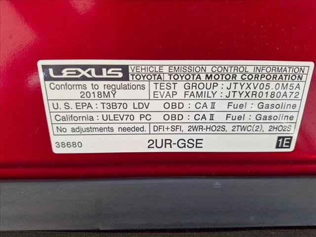 Used 2018 Lexus LC 500 Coupe w/ Performance Package RWD image 23