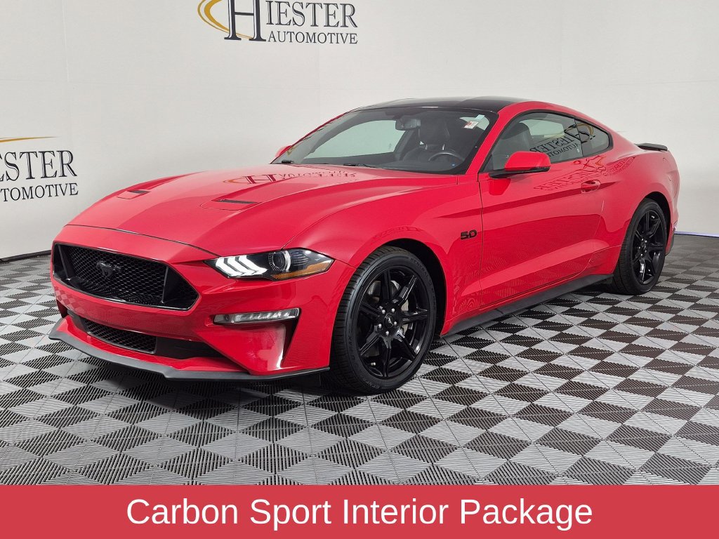 Used 2020 Ford Mustang GT Premium w/ Carbon Sport Interior Package RWD image 8