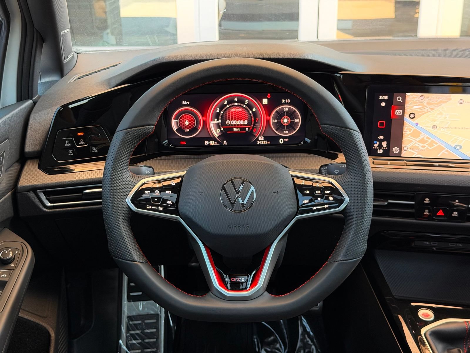 Used 2024 Volkswagen GTI SE w/ SE Leather Seats Package FWD image 38