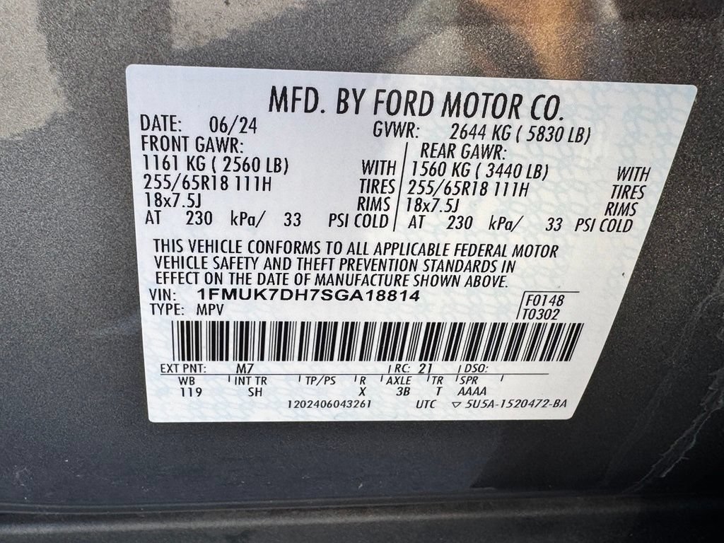 Used 2025 Ford Explorer Active w/ Active Comfort Package RWD image 27