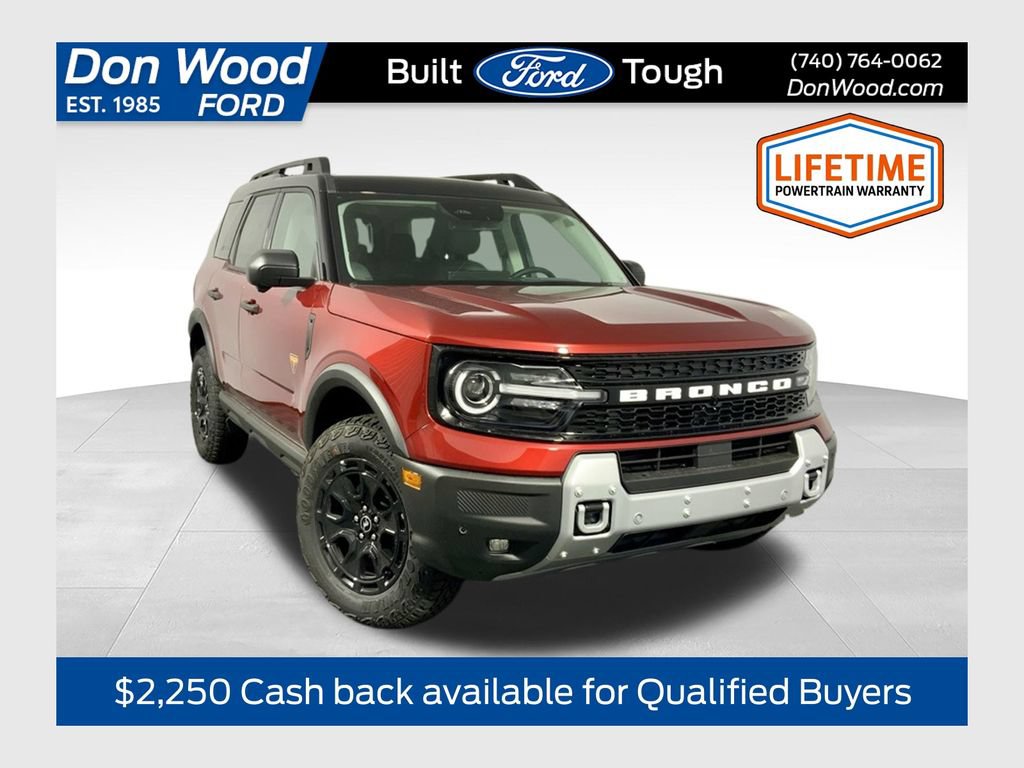 New 2026 Ford Bronco Sport Badlands w/ Sasquatch Badlands Package