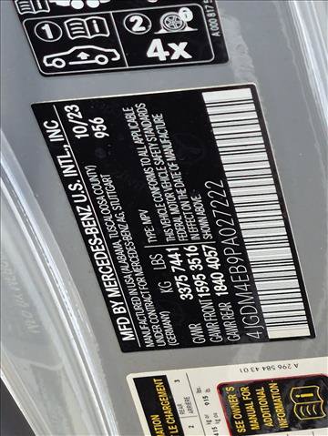 Certified 2023 Mercedes-Benz EQS 580 4MATIC SUV image 24