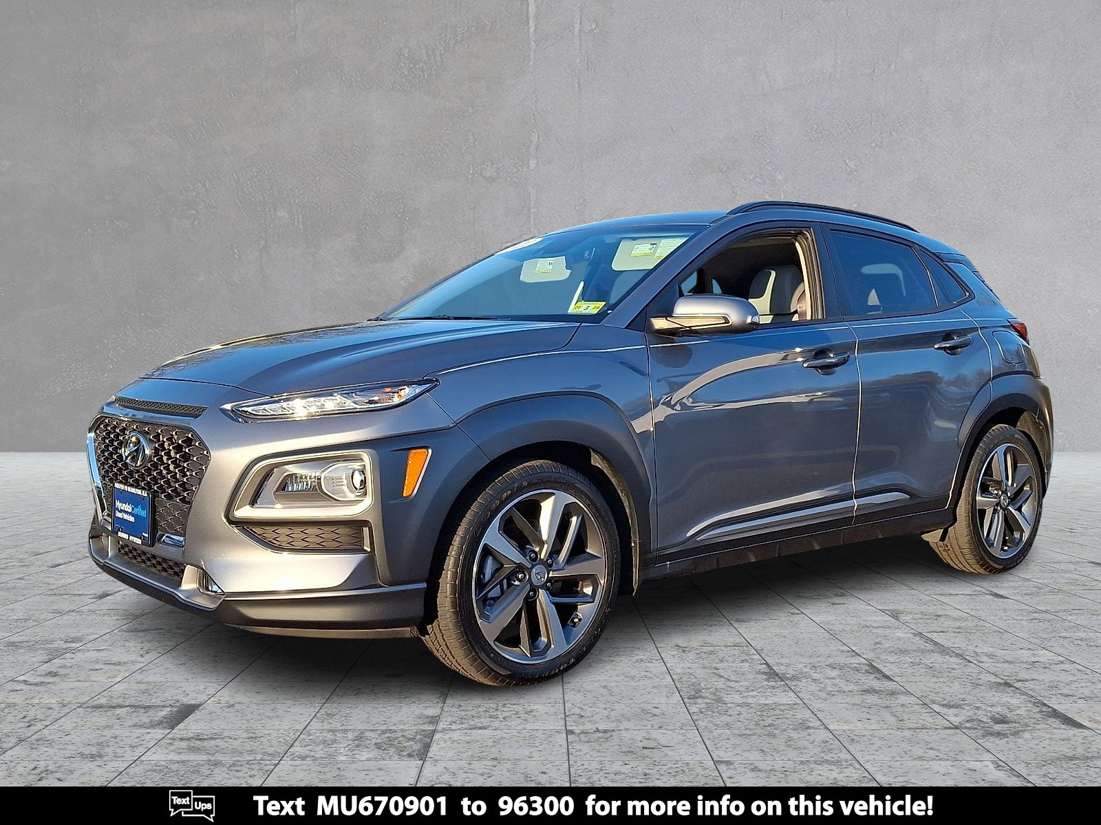 Certified 2021 Hyundai Kona Limited w/ Cargo Package
