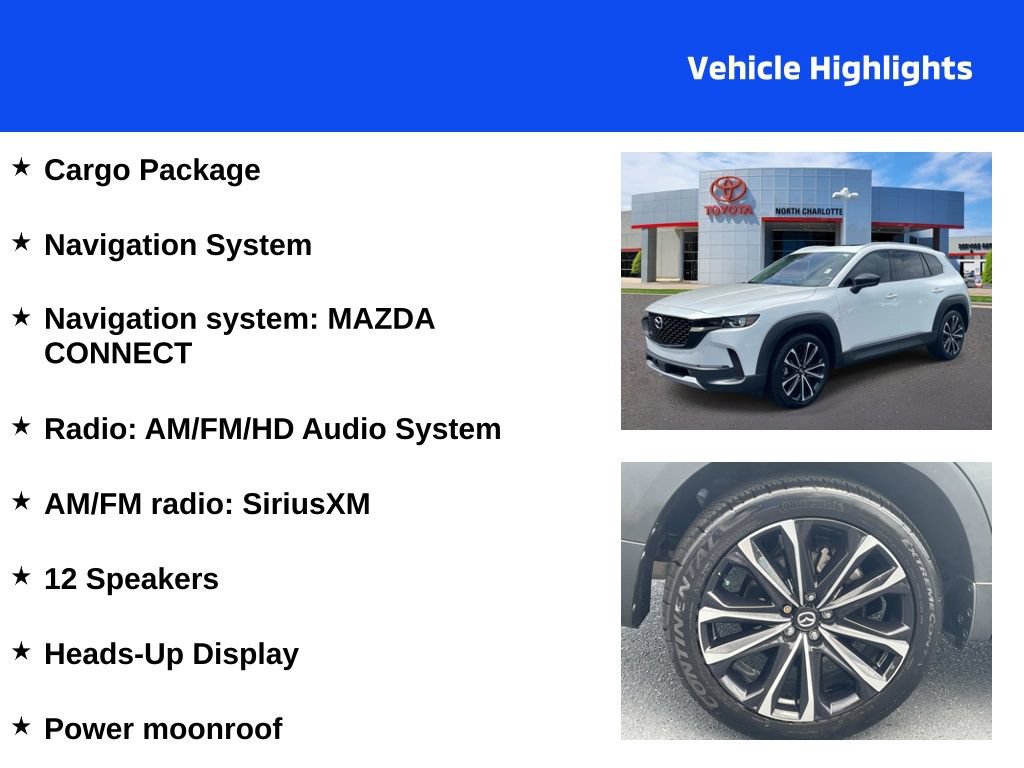Used 2024 MAZDA CX-50 2.5 Turbo w/ Cargo Package AWD/4WD image 4