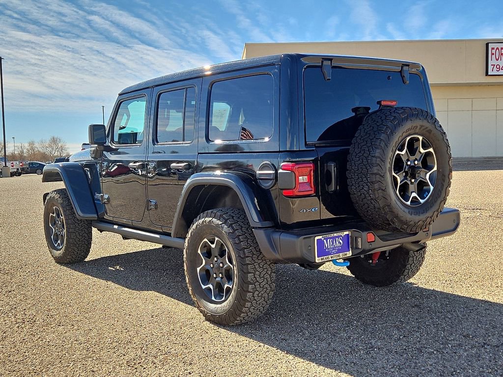 Used 2023 Jeep Wrangler Unlimited Rubicon 4xe image 3